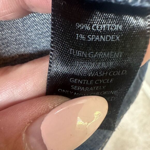 Abercrombie & Fitch Size SMALL Navy Cotton Cinch Waist Utility Jacket - Picture 14 of 15